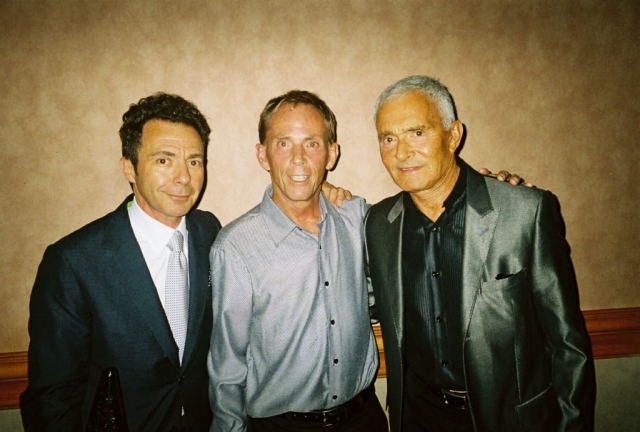 Mike Gordon{bumble, and bumble } timothy Wilson[Inglewood high School] Vidal Sassoon[ friend, and mentor}Picture at 2007 North American Hairdresser Awards